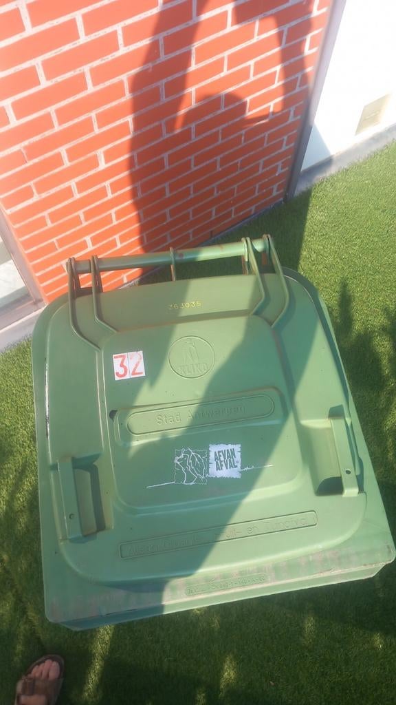 Groencontainer, tuinafval, Ophalen