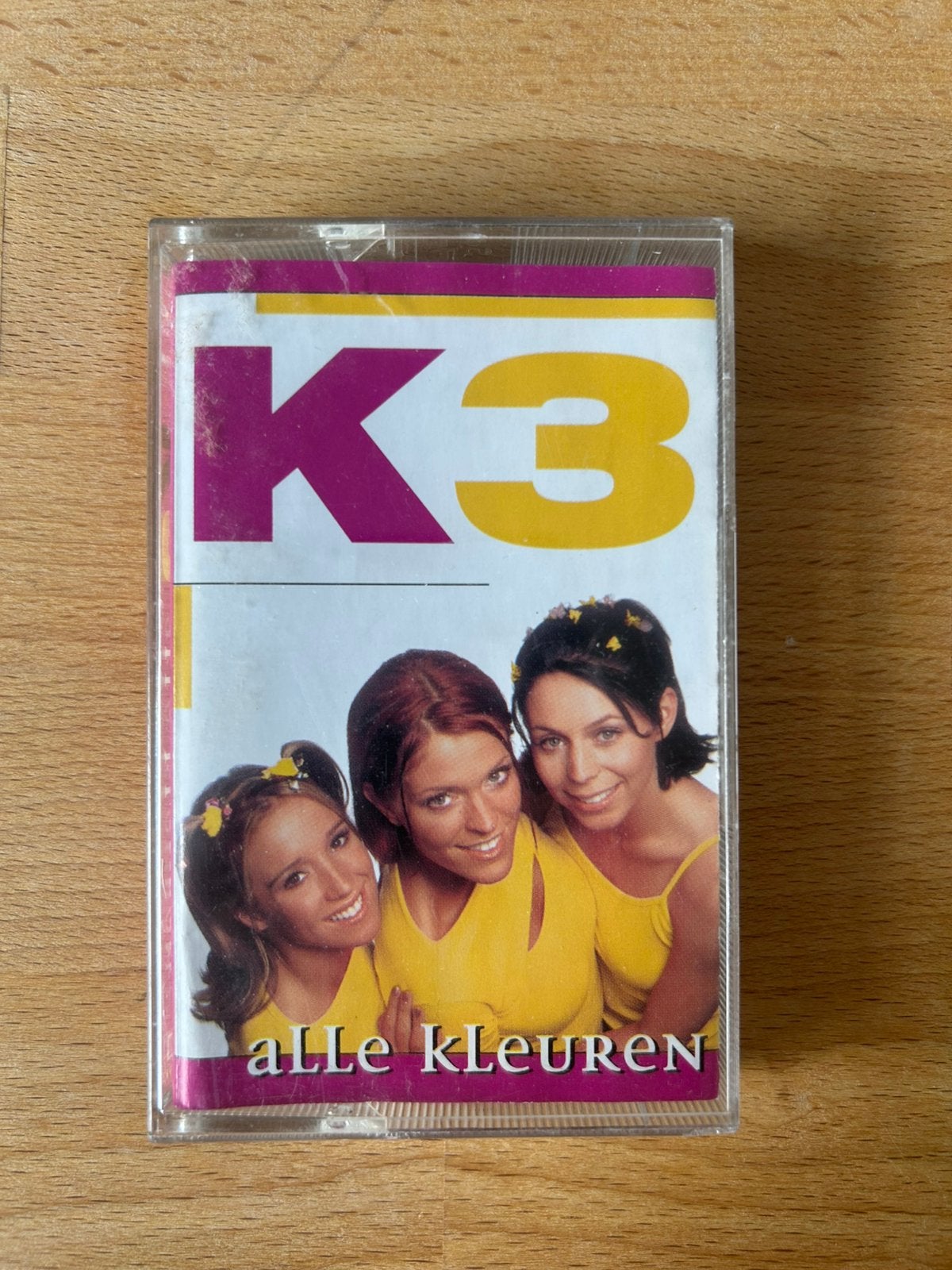 Originele K3 cassette  Alle Kleuren (2000) | Zeldzaam bandje, Enlèvement ou Envoi, Comme neuf