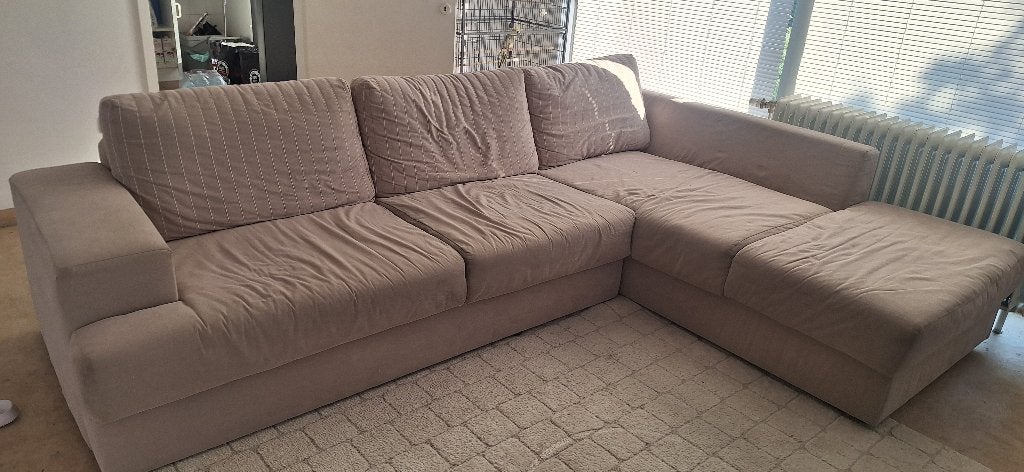 Un fauteuil, Enlèvement, Utilisé, Tissus