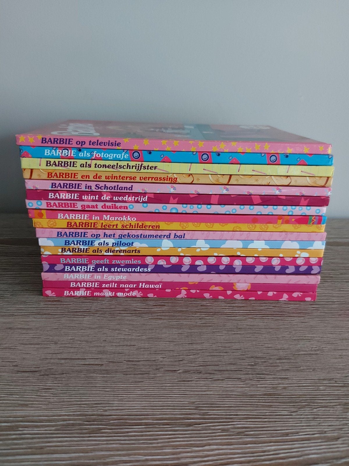 Lot 18 Barbie boeken, Livres, Journaux & Revues, Enlèvement ou Envoi, Comme neuf, Autres types
