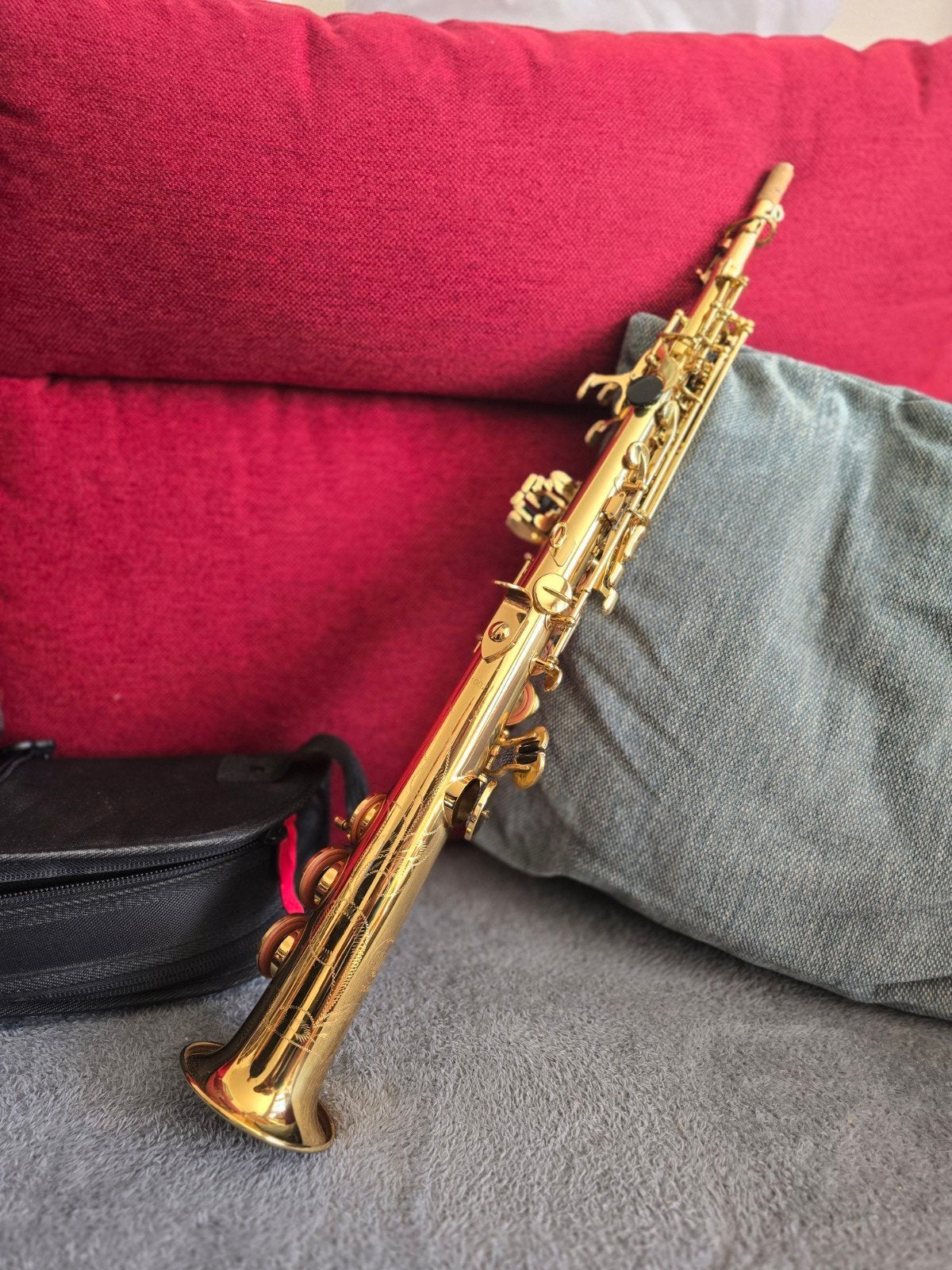 Saxophone Soprano droit de marque SML Paris nation S620, Muziek en Instrumenten, Blaasinstrumenten | Saxofoons, Sopraan, Ophalen