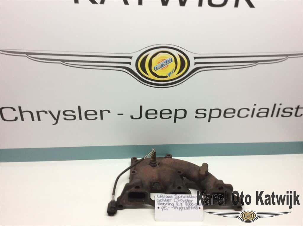Uitlaat Spruitstuk achter Chrysler Sebring 2.7, Gebruikt, -, -, Ophalen of Verzenden