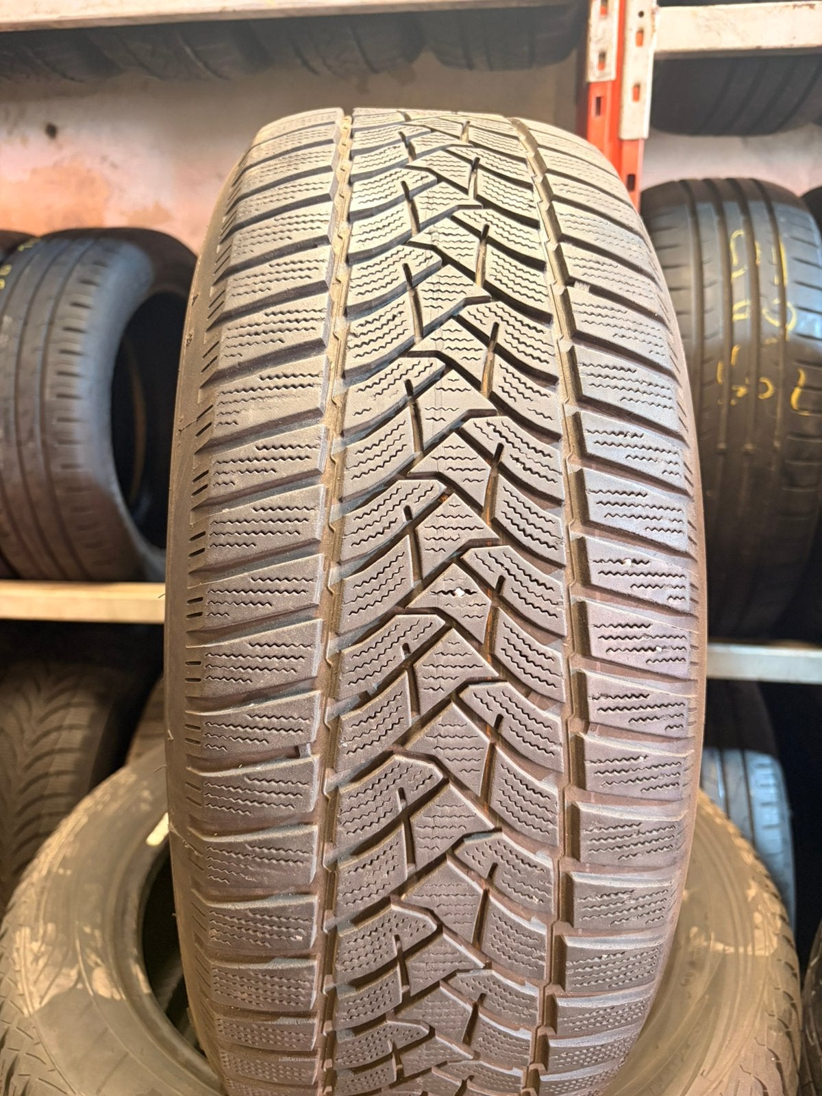 235 60r16 Dunlop avec montage et équilibrage, Enlèvement, Utilisé