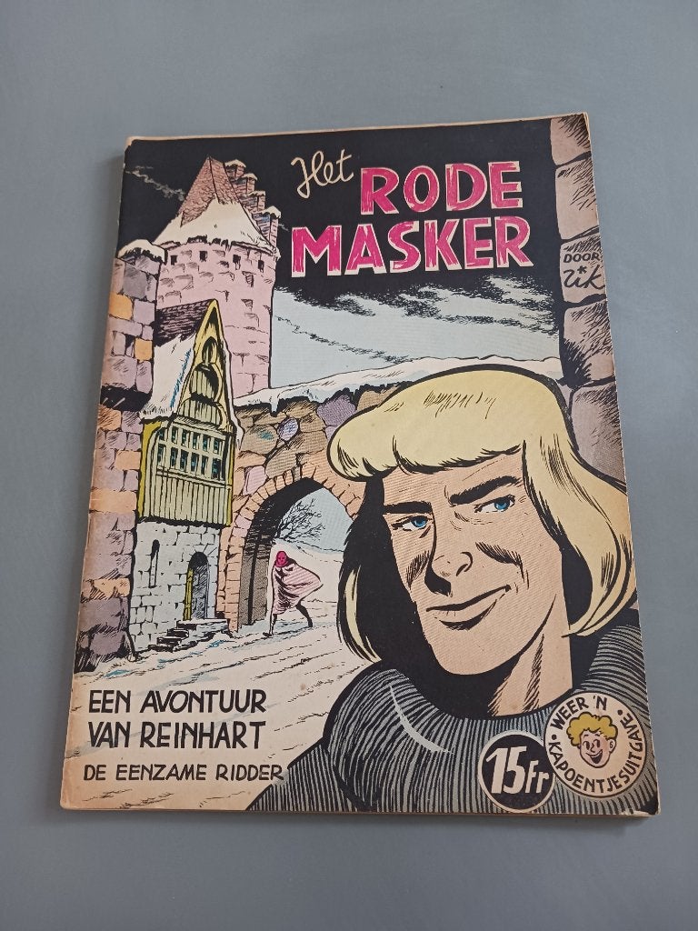 Ridder Reinhart 5, het Rode Masker, 1ste druk, z. g. staat, Ophalen of Verzenden