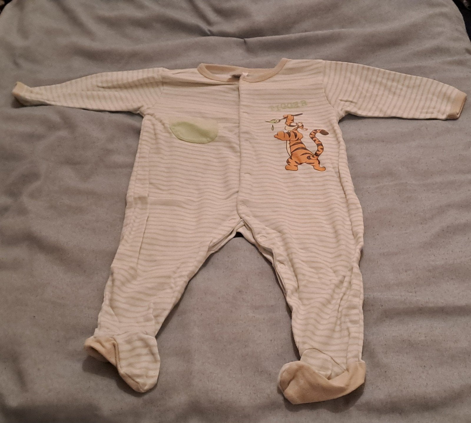 ■ kruippakje/ pyjama Winnie the pooh ( Teigetje) ( maat 80), Kinderen en Baby's, Babykleding | Maat 80, C&A, Jongetje of Meisje