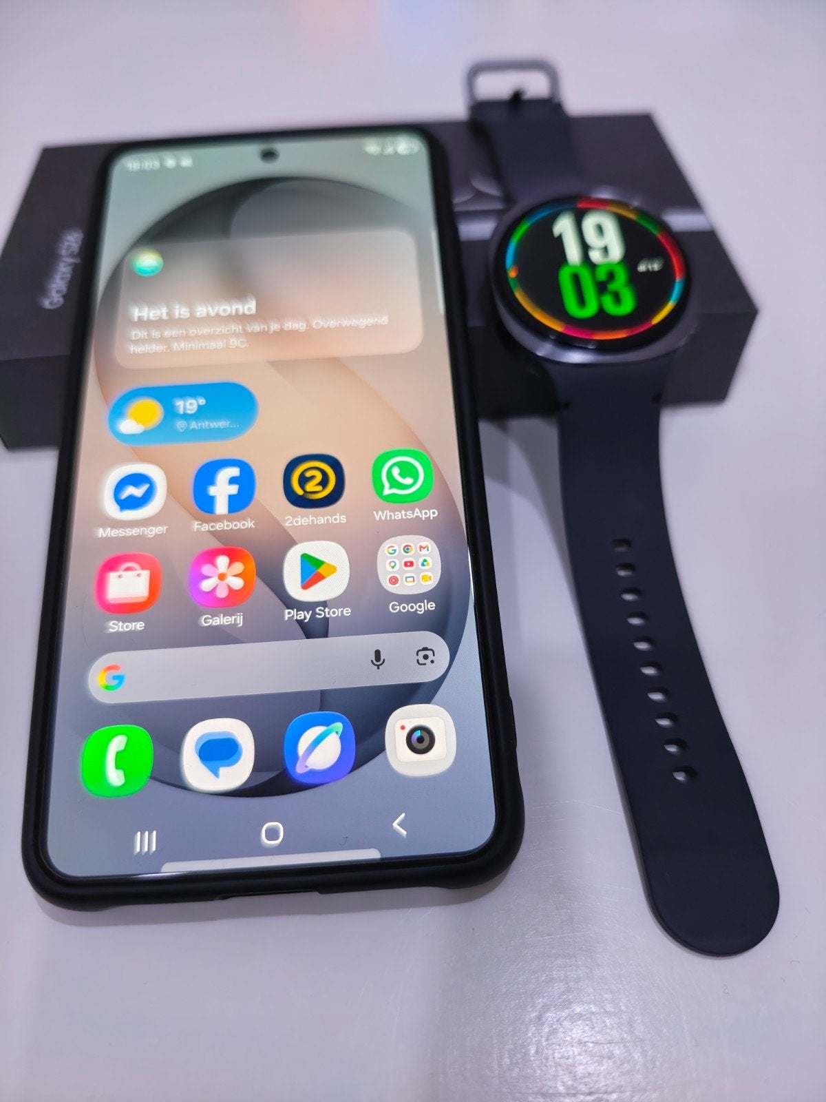 Samsung s26 (256gb) + Samsung watch 8 (perfecte staat), Telecommunicatie, Ophalen of Verzenden