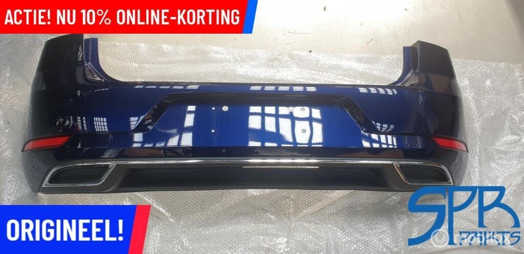 GOLF 7 7.5 FACELIFT HIGHLINE Achterbumper LC5B BUMPER CHROOM, Volkswagen, Nieuw, Ophalen of Verzenden, Achter