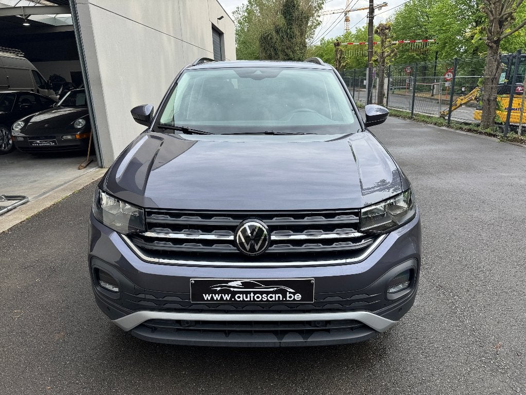 VOLKSWAGEN T-CROSS 1.0 TSI, Autos, Argent ou Gris, Euro 6, Entreprise, Boîte manuelle