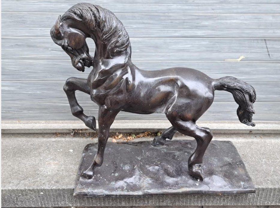bronze cheval, Enlèvement ou Envoi, Bronze