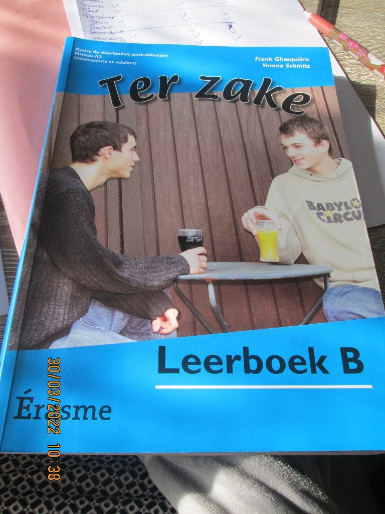 TER ZAKE, Ophalen, Zo goed als nieuw, Hoger Onderwijs, Ghesquière et Schmitz