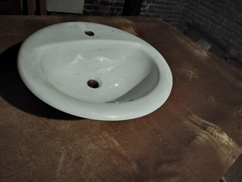 Inbouwlavabo, Ophalen, Gebruikt, Steen, Overige typen