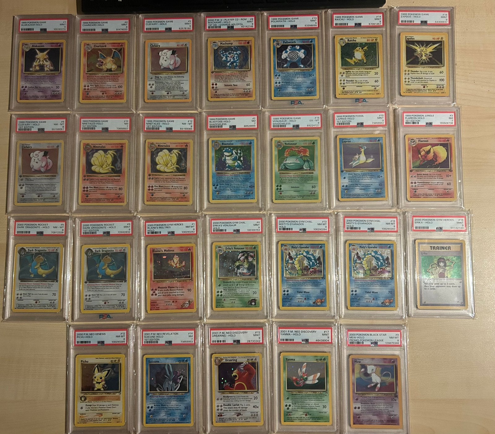 Diverse wotc psa slabs te koop, Ophalen of Verzenden