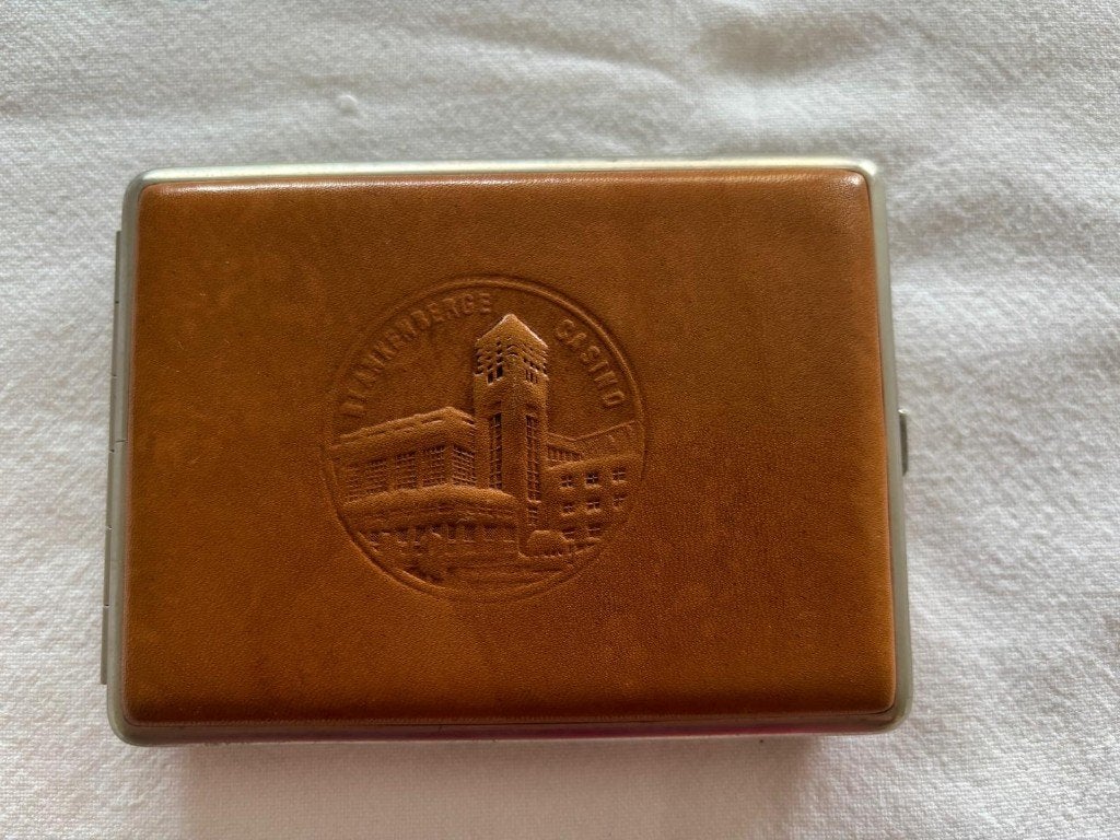 Vintage opbergetui - Casino Blankenberge, Handtassen en Accessoires, Overige Accessoires, Ophalen of Verzenden, Gebruikt