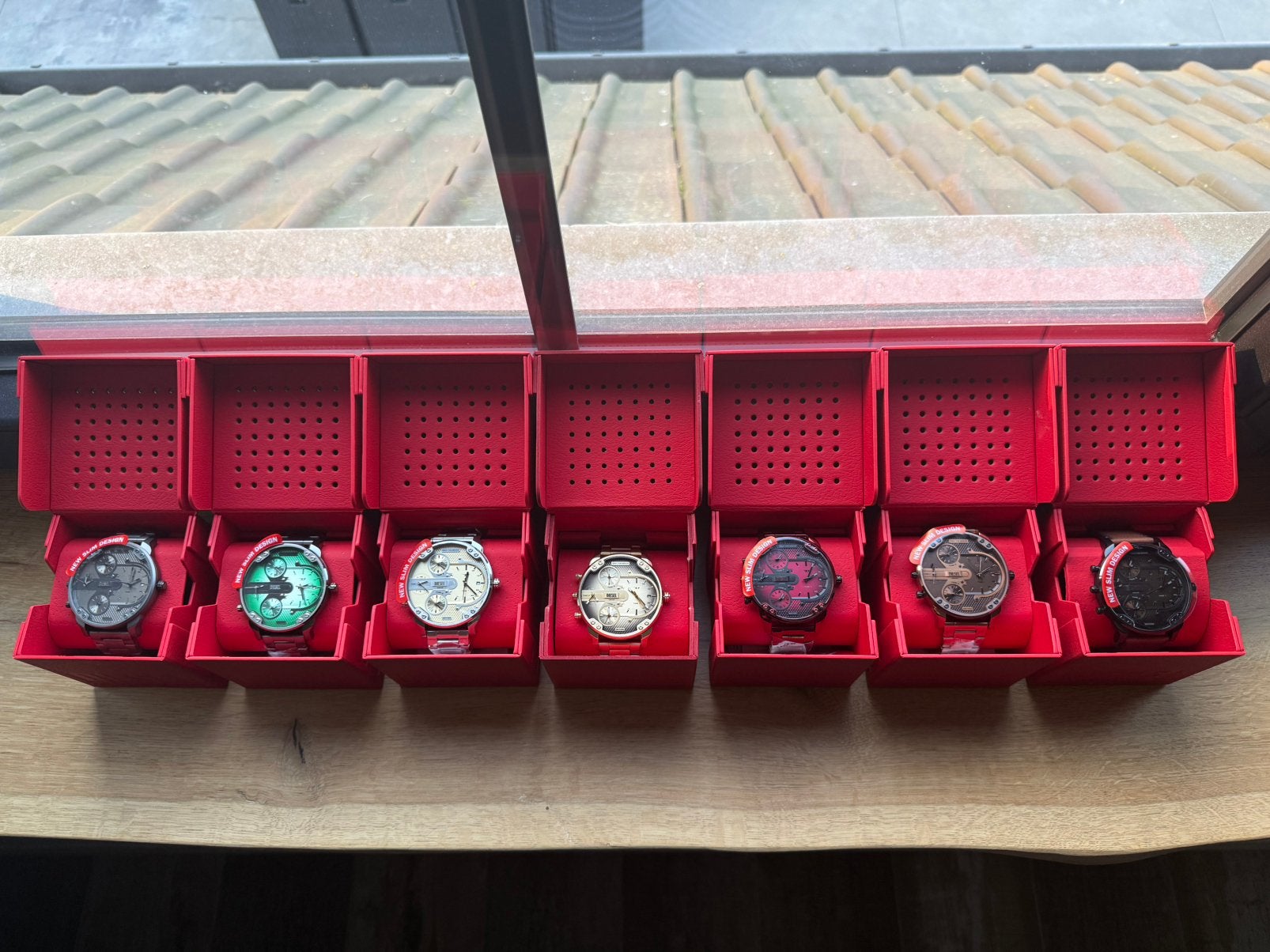 Montre « Slim » Diesel Big Daddy, Hobby & Loisirs créatifs, Enlèvement, Comme neuf