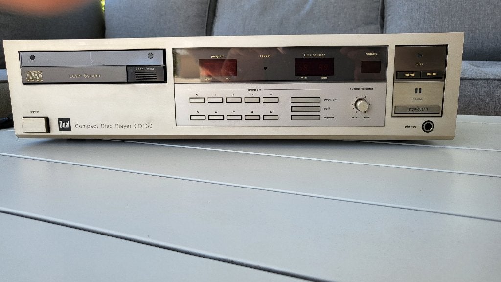 Lecteur de CD - Marque Dual - Modèle CD130, TV, Hi-fi & Vidéo, Enlèvement ou Envoi, Utilisé, Autres marques