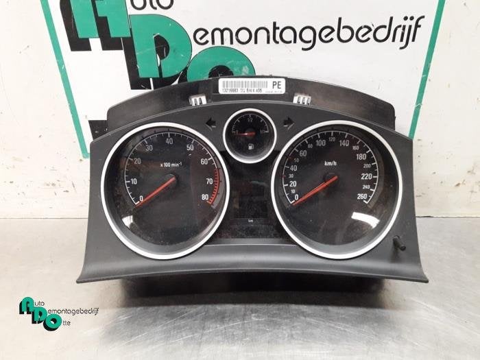 Instrument de bord d'un Opel Zafira B (Zafira B 05-), -, Opel, 3 mois de garantie, Utilisé