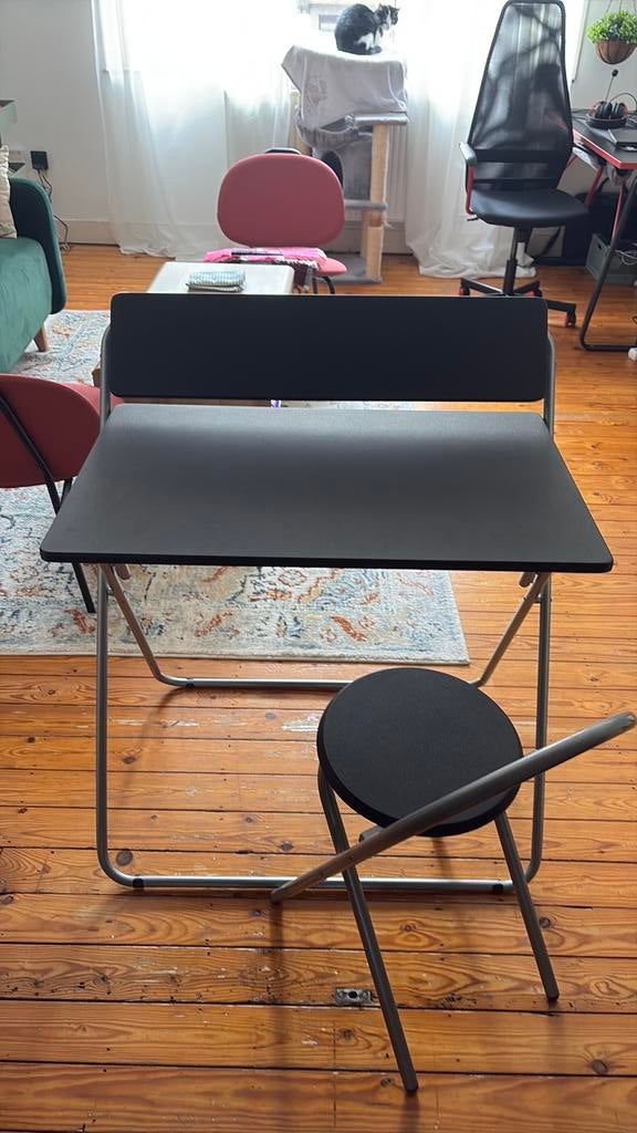 Bureau pliable, Autres marques, Bureau d'écolier, Utilisé, Industriel