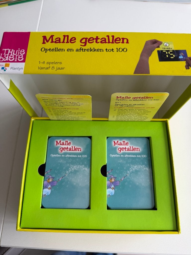 Malle getallen 2de leerjaar, Kinderen en Baby's, Ophalen, Nieuw, Rekenen