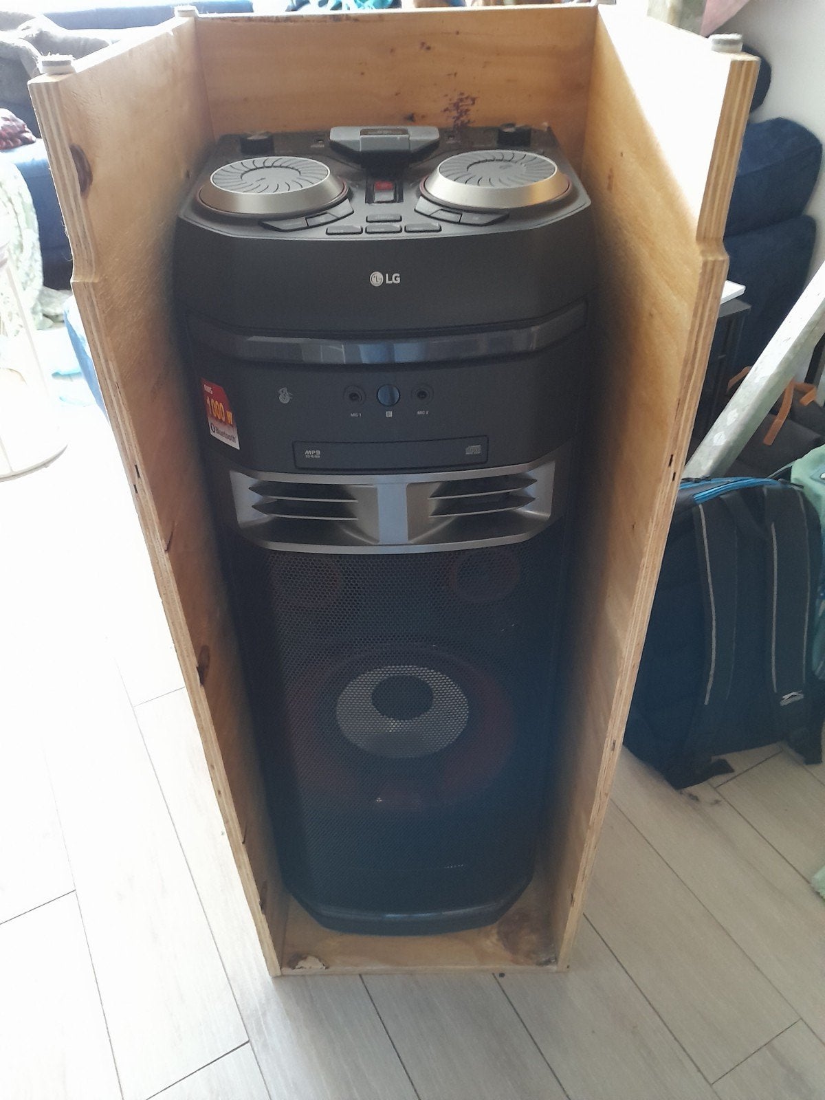 Lg RMS 1000W SPEAKER, Ophalen