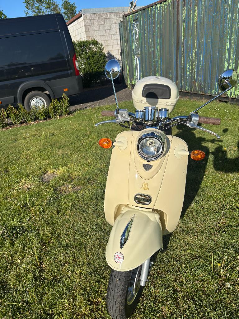 Scooter minerva klasse b, Fietsen en Brommers, Ophalen, 49 cc, Klasse B (45 km/u), Minerva