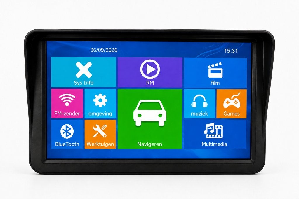 GPS 7” & 9” Camper & Camion – Bluetooth, Cartes Europe.AVIN, Autos : Divers, Navigation de voiture, Neuf, Info@drktech.be, Enlèvement ou Envoi