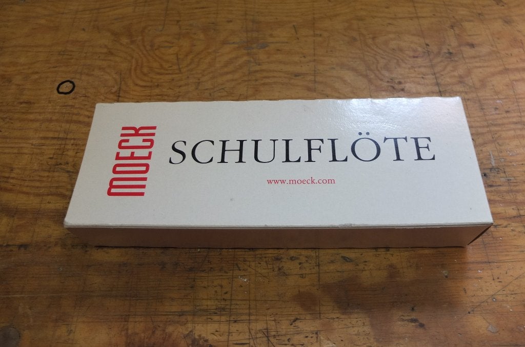 Sopraanblokfluit Moeck 1210, Muziek en Instrumenten, Ophalen of Verzenden, Zo goed als nieuw, Sopraan of Sopranino, Met koffer, hoes of etui