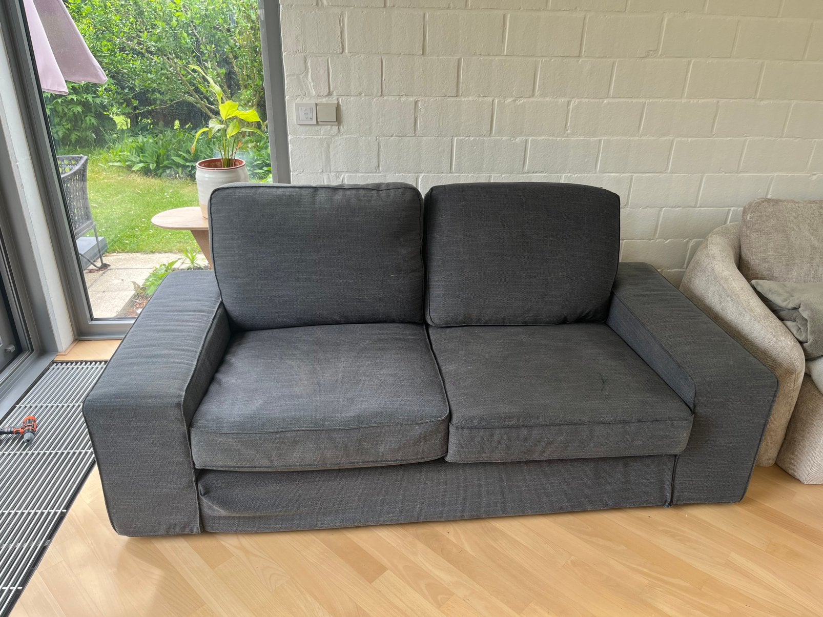 Canape deux personnes, Maison & Meubles, Canapés | Salons, Moins de 75 cm, Contemporain, Enlèvement, Utilisé