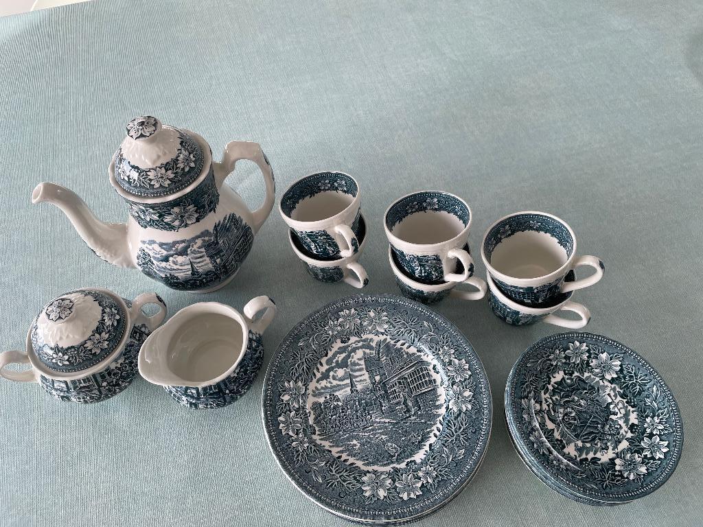 Theeservies, Antiek en Kunst, Antiek | Servies compleet, Ophalen