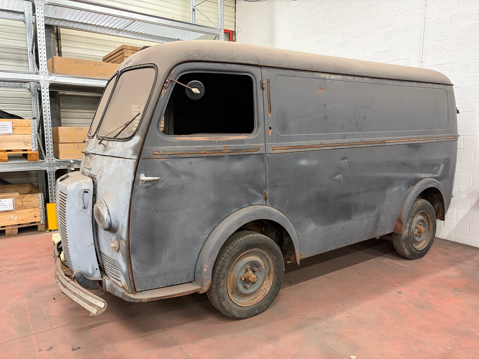 Peugeot D4A bestelwagen voor restauratie, Handgeschakeld, Particulier, 3 deurs, Peugeot