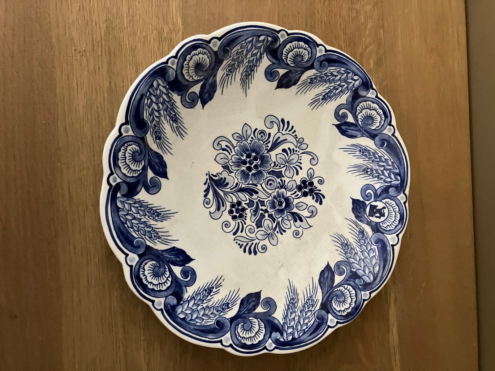 Plat bleu de Delft, Antiquités & Art, Enlèvement
