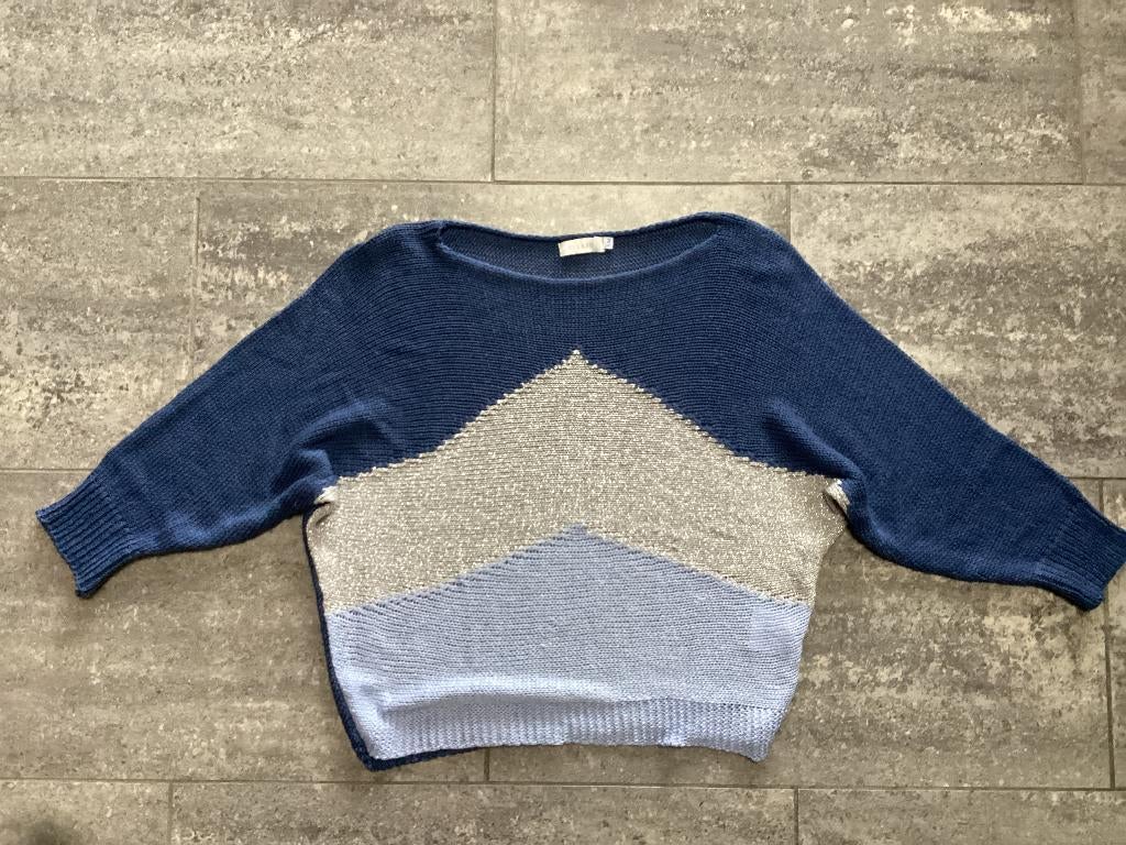 Trui Bel & Bo M, Kleding | Dames, Truien en Vesten, Maat 38/40 (M), Blauw, Bel & Bo, Ophalen of Verzenden