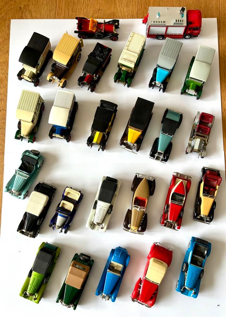 Matchbox Vintage - 28 pièces, Hobby & Loisirs créatifs, Enlèvement ou Envoi, Comme neuf, Matchbox