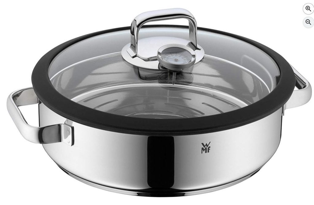 WMF Vitalis - Plat rond de cuisson vapeur NEUF 28cm, Neuf, Enlèvement ou Envoi, Autres matériaux, Plaque céramique