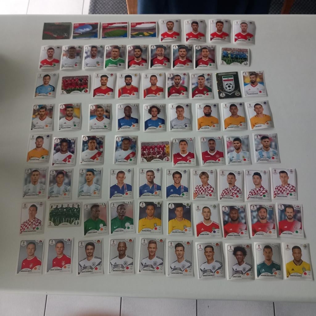 Panini stickers world Cup Russia 2018, Ophalen of Verzenden