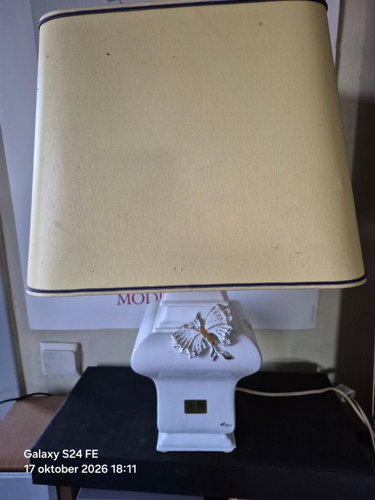 Lampe design Carpie -sele Arte, Enlèvement ou Envoi, Blanc, Lampe de table