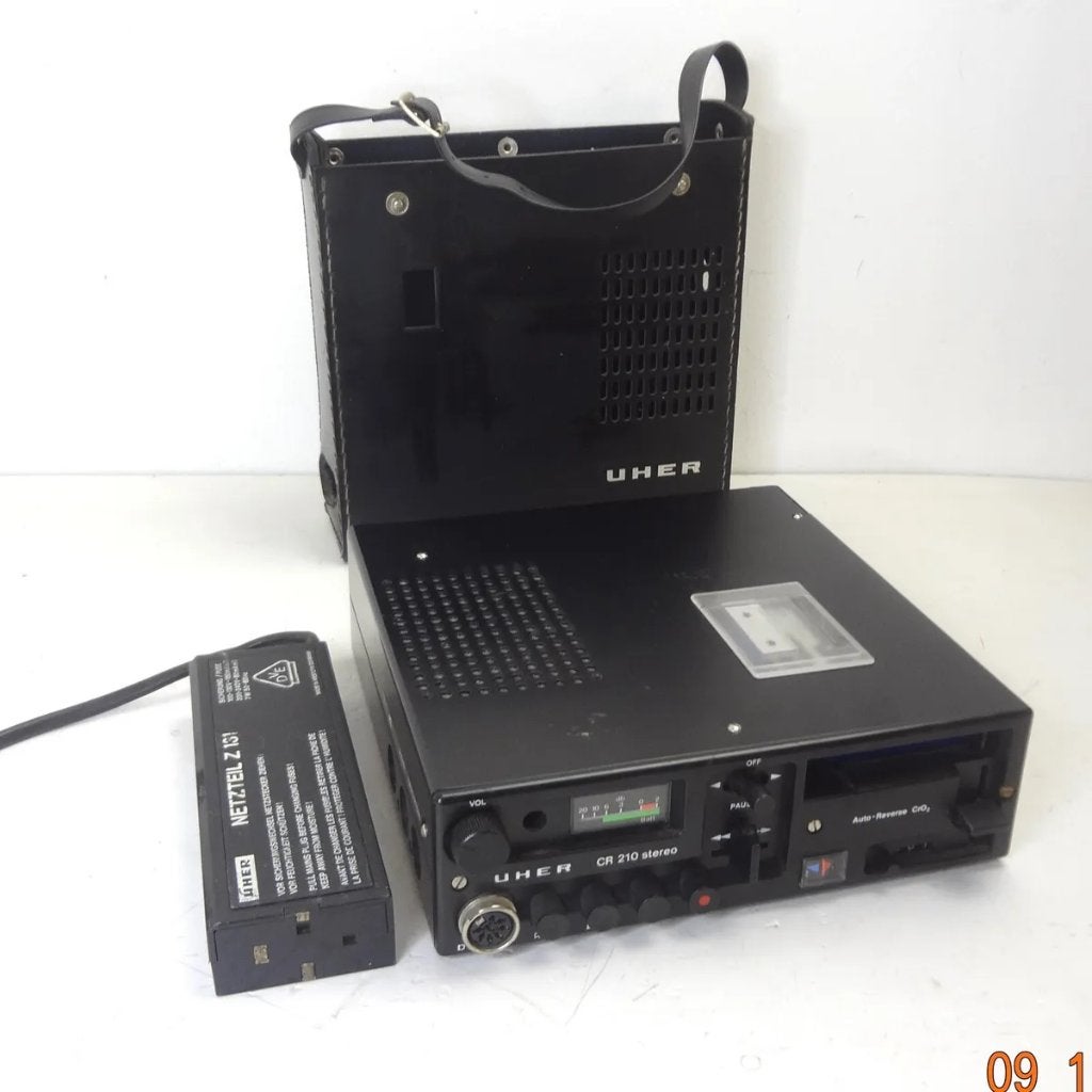 Uher cr210 cassette recorder, Audio, Tv en Foto, Ophalen of Verzenden, Enkel, Auto-reverse