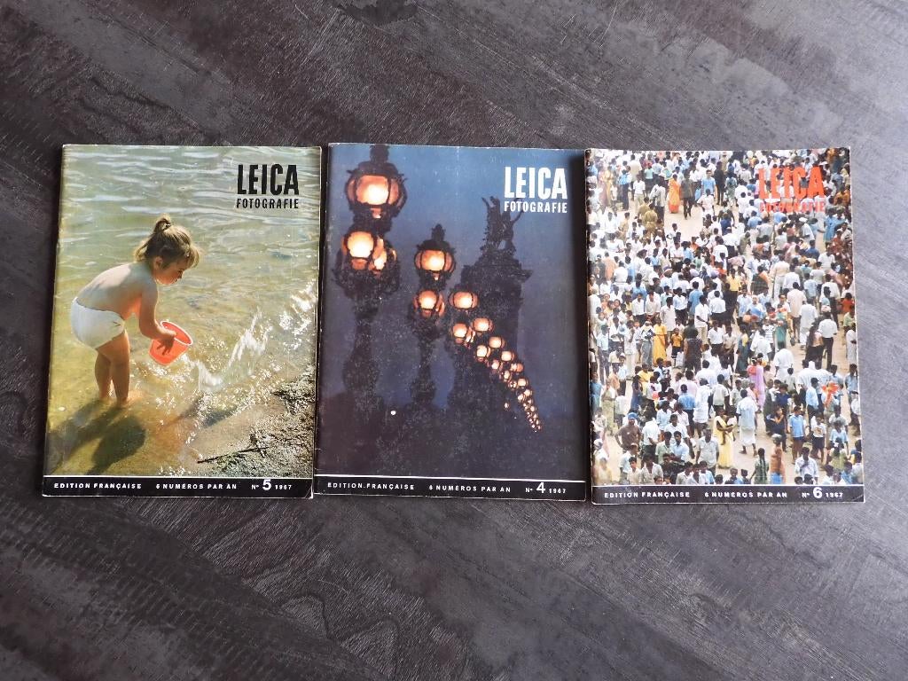 livre / magazine Leica années 67 à actuel., Gelezen, Fotografie algemeen, Ophalen of Verzenden, Leica