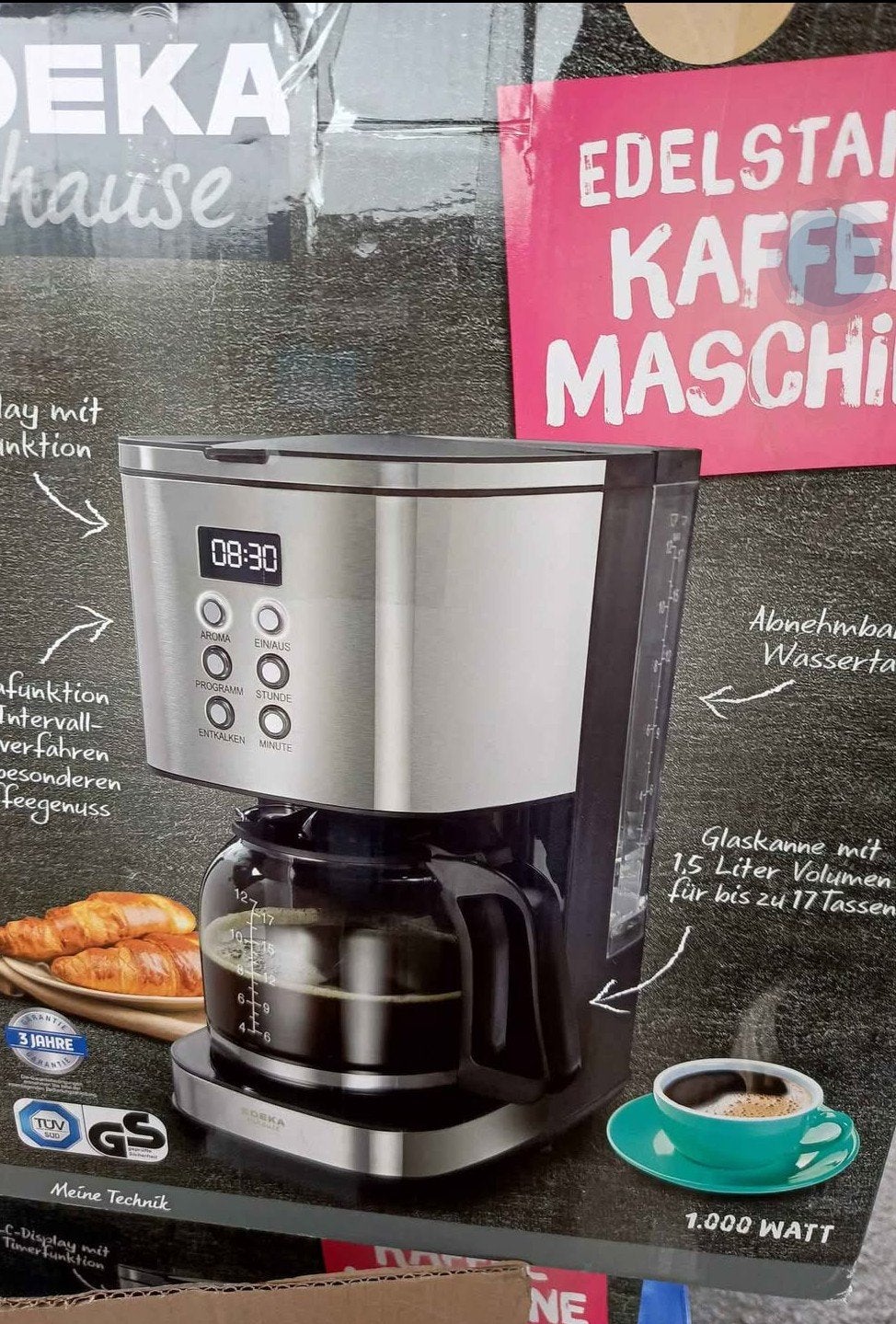koffiemachine, Elektronische apparatuur, Ophalen