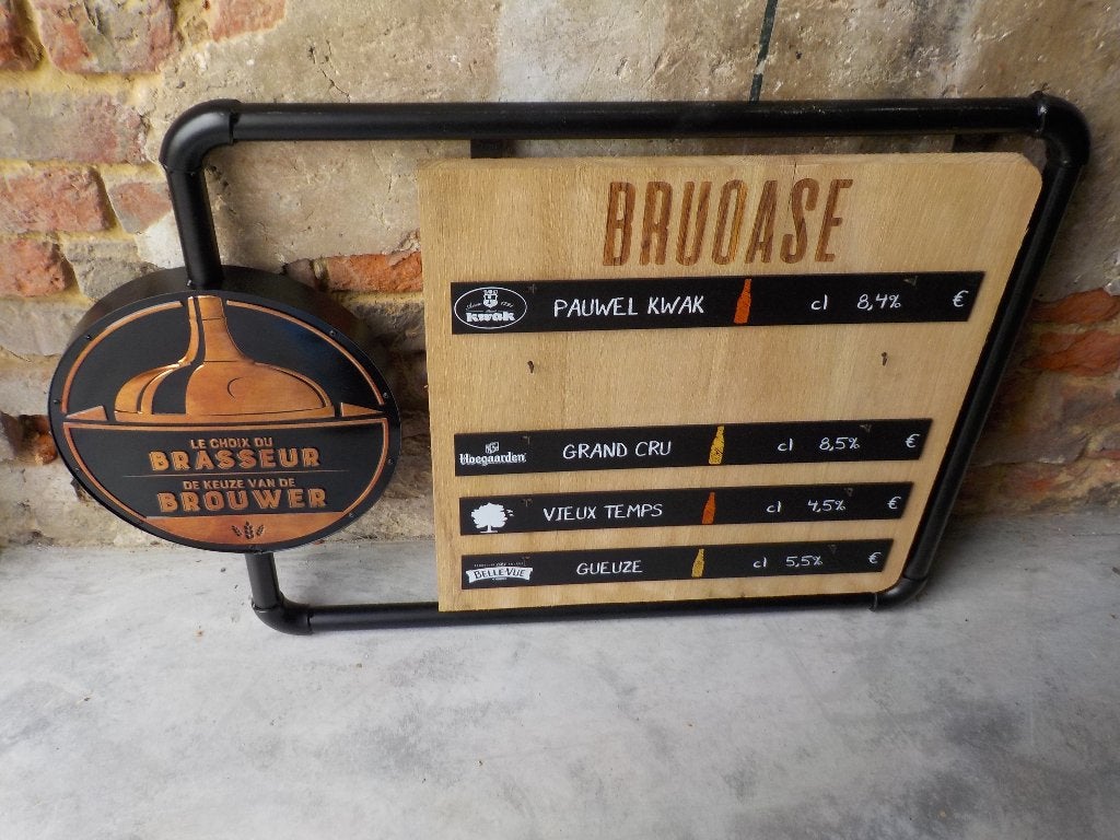 Reclame bord bier, Verzamelen, Ophalen