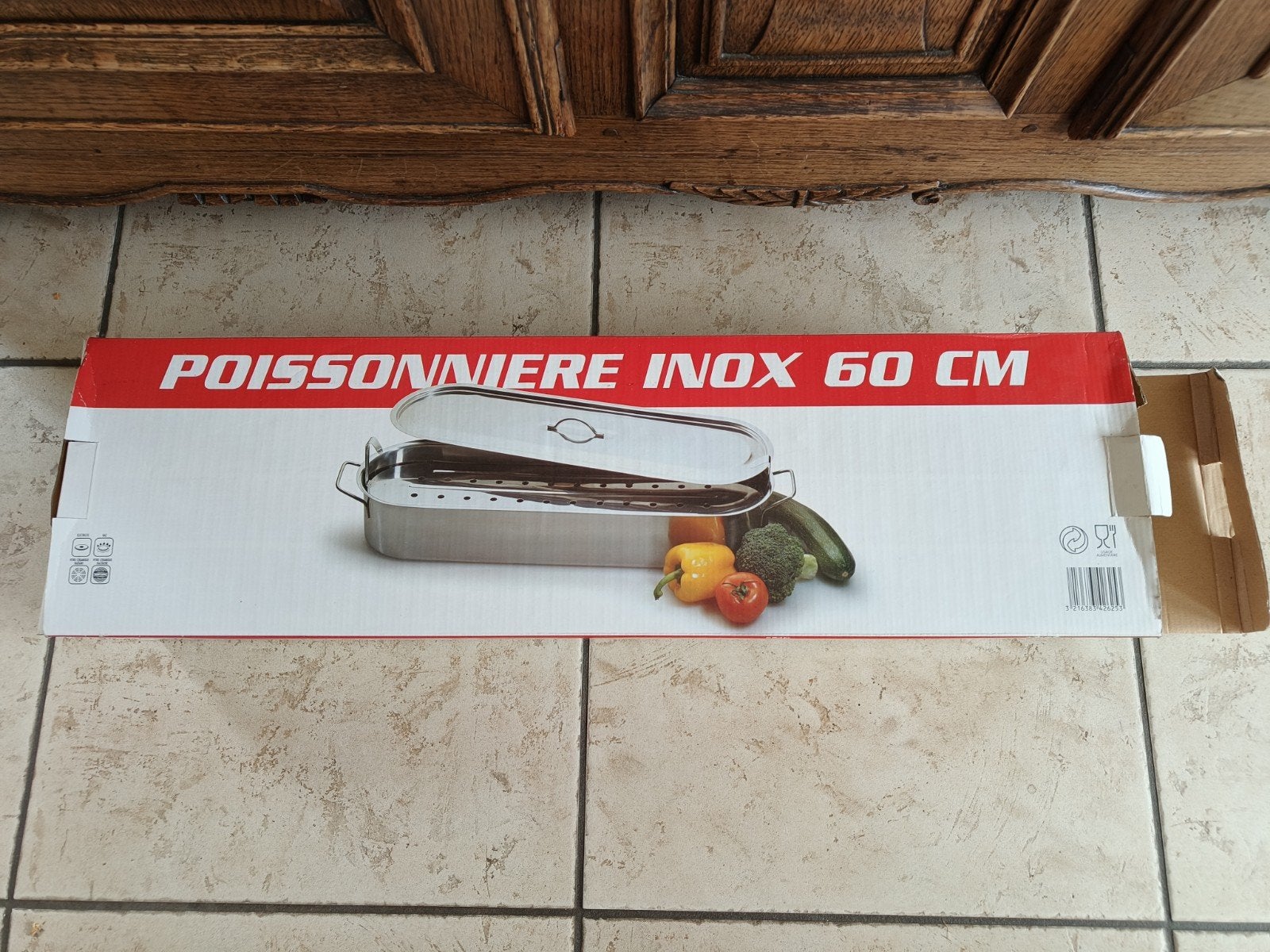 Poissonnière Inox 60 cms neuve, Enlèvement, Inox