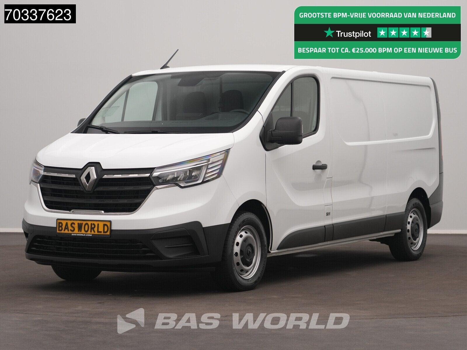 Renault Trafic 130pk L2H1 LED Airco Navi Cruise Parkeersenso, Achat, Euro 6, Entreprise, 3 places