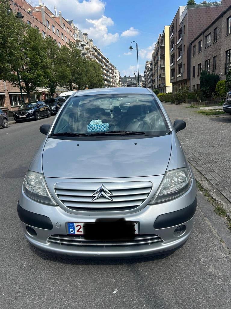 Citroën C3 2003 1.2 Benzine 91K/KM LEZ OK Bxl Controle ok, Auto's, Voorwielaandrijving, Stof, Elektrische ramen, Particulier