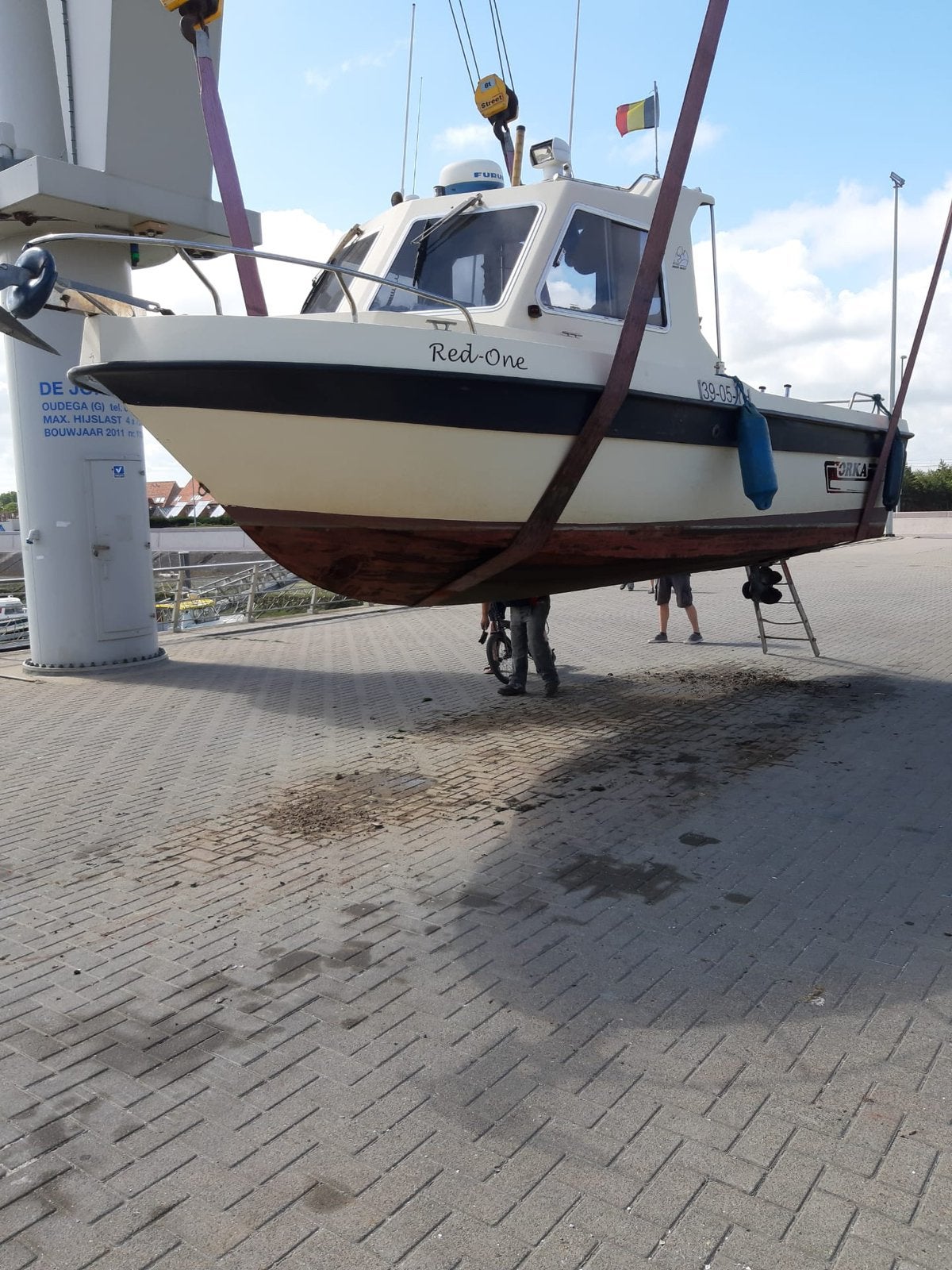 Orka700 penta200pk, Ophalen, Gebruikt