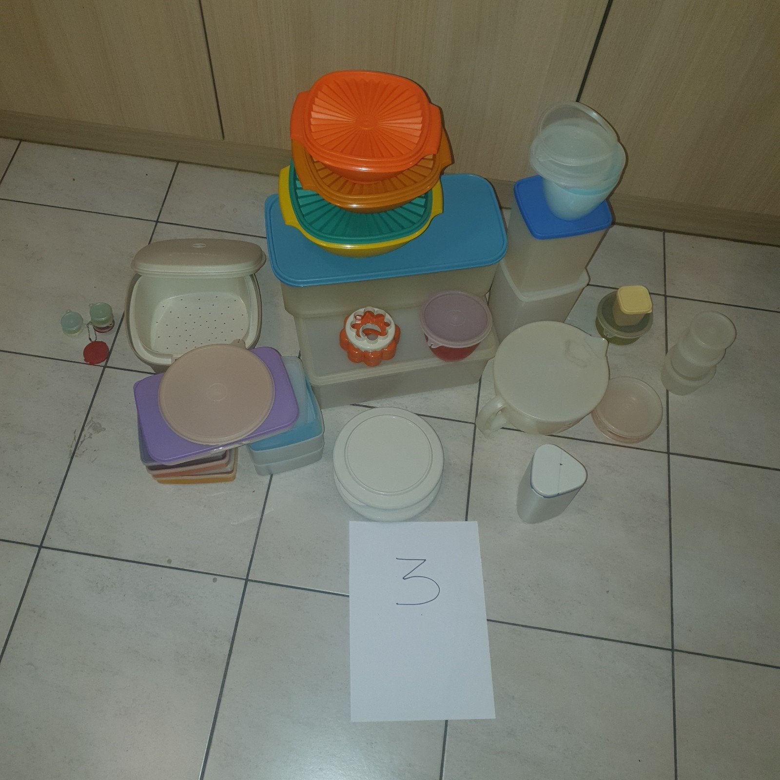tupperware, Enlèvement, Utilisé