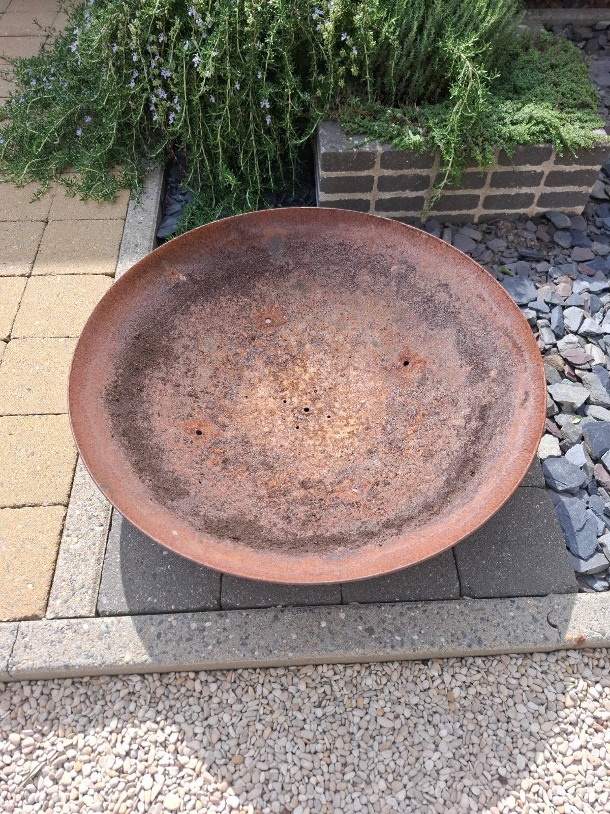 Vuurschaal 60cm, Ophalen, Gebruikt