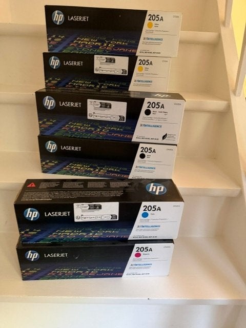 HP Laserjet 205A toners - origineel -set van 5, Ophalen of Verzenden, Nieuw, Toner, Hp
