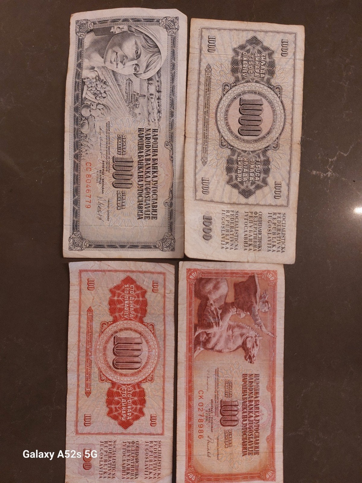 Joegoslavische oude biljetten, Ophalen of Verzenden, Overige landen, Los biljet