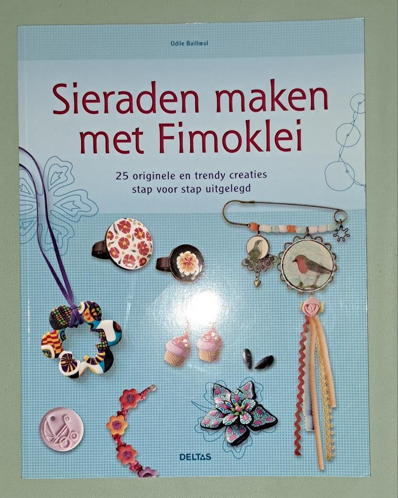 Sieraden meken met Fimo, Ophalen of Verzenden, Zo goed als nieuw, Kleien en Boetseren, Geschikt voor kinderen