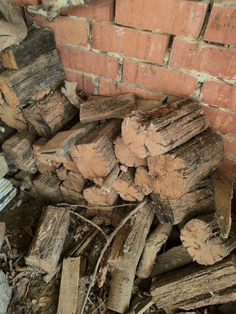 hout; gratis, Minder dan 3 m³, Ophalen, Overige houtsoorten, Blokken