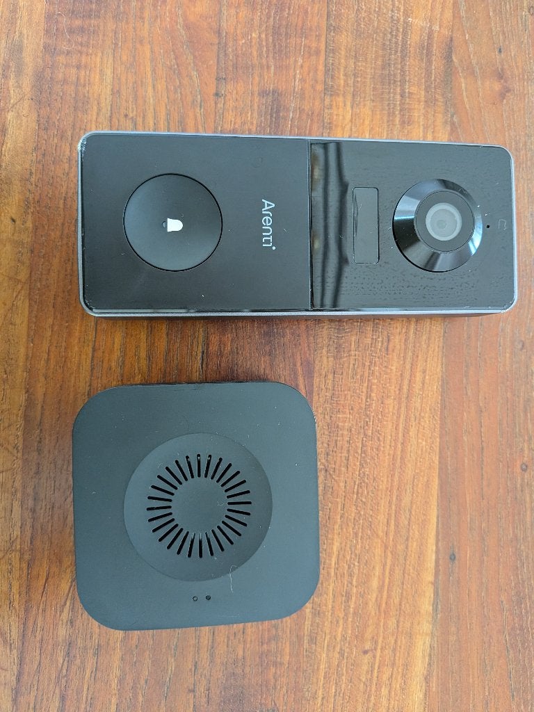 Video deurbel Arenti VBELL 1, Maison & Meubles, Sonnettes, Enlèvement ou Envoi, Compatible avec les smartphones, Utilisé, Sans fil